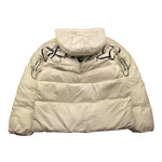 DISCLAIMER giubbino tinta unita con cappuccio e logo Panna per Bambino 24IDK58210XX PANNA DISCLAIMER 