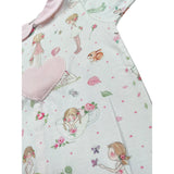 Le Piccoline Del Cuore Completo 3 Pezzi Pagliaccetto-Cappello-Babbucce per Neonata EOEO BIANCO LE PICCOLINE DEL CUORE 