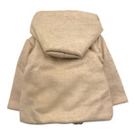 NINNAOH cardigan tinta unita con cappuccio Beige per Neonato I244239XP BEIGE NINNAOH 