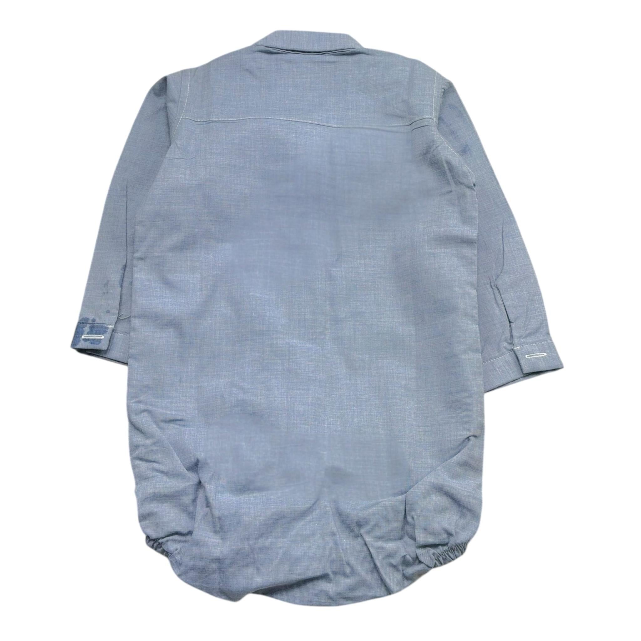 Manuel & Frank Camicia Manica Lunga Modello Body per Neonato MF3171I AZZURRO MANUEL & FRANK 