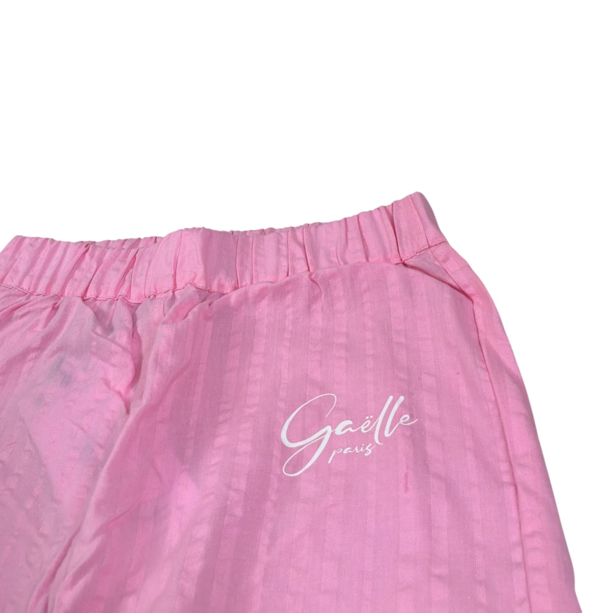 Gaelle Pantalone tinta unita con Elastico In Vita Rosa per Bambina 2745P00532 ROSA GAELLE 