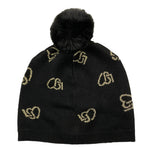 LIU JO cappello tinta unita con pon pon Nero per Bambina KF4035 NERO LIU JO 