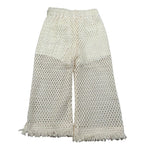 Lalalu' Pantalone Tinta Unita Traforato per Neonata PTL80PBX BEIGE LALALU' 