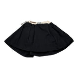 Dou Dou Gonna Tinta Unita con Elastico In Vita per Bambina DW7A41 NERO DOU DOU 