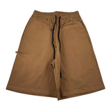 F&A Bermuda tinta unita con Elastico In Vita Marrone per Bambino RURU MARRONE F&A 