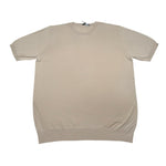 Never Too T-Shirt In Maglia tinta unita Beige per Bambino NT2070R BEIGE NEVER TOO 