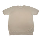 Never Too T-Shirt In Maglia tinta unita Beige per Bambino NT2070R BEIGE NEVER TOO 
