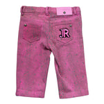 John Richmond Jeans Tinta Unita Stampa Fantasia per Neonata RIP26049PA ROSA JOHN RICHMOND 