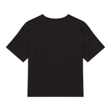 Calvin Klein T-Shirt Girocollo Tinta Unita con Logo per Bambina IG0IG02806 NERO CALVIN KLEIN 