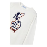 MAYORAL shirt girocollo tinta unita con stampa Bianco per Bambino 4068 BIANCO MAYORAL 