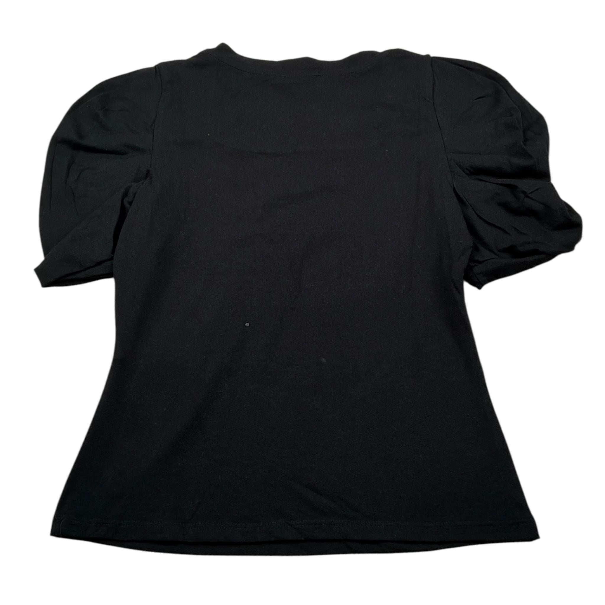 J'Aime' T-Shirt Girocollo tinta unita Nero per Bambina 4522G NERO J'AIME' 