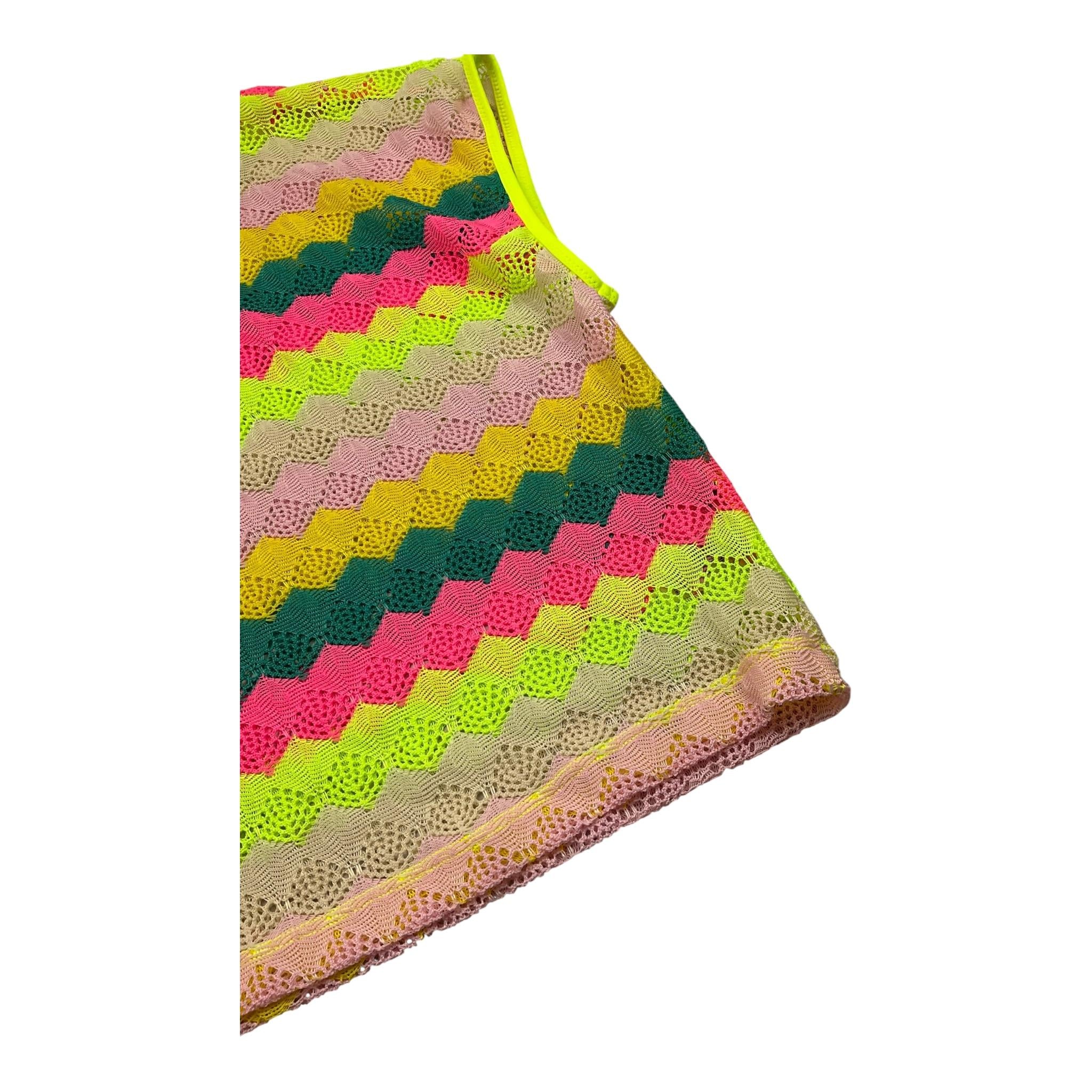 F**K T-Shirt Traforata Multicolor per Bambina FJ240636FY MULTICOLOR F**K 