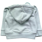 Trussardi Felpa con Zip E Cappuccio Tinta Unita per Neonato TIP26011FE VERDE ACQUA TRUSSARDI 