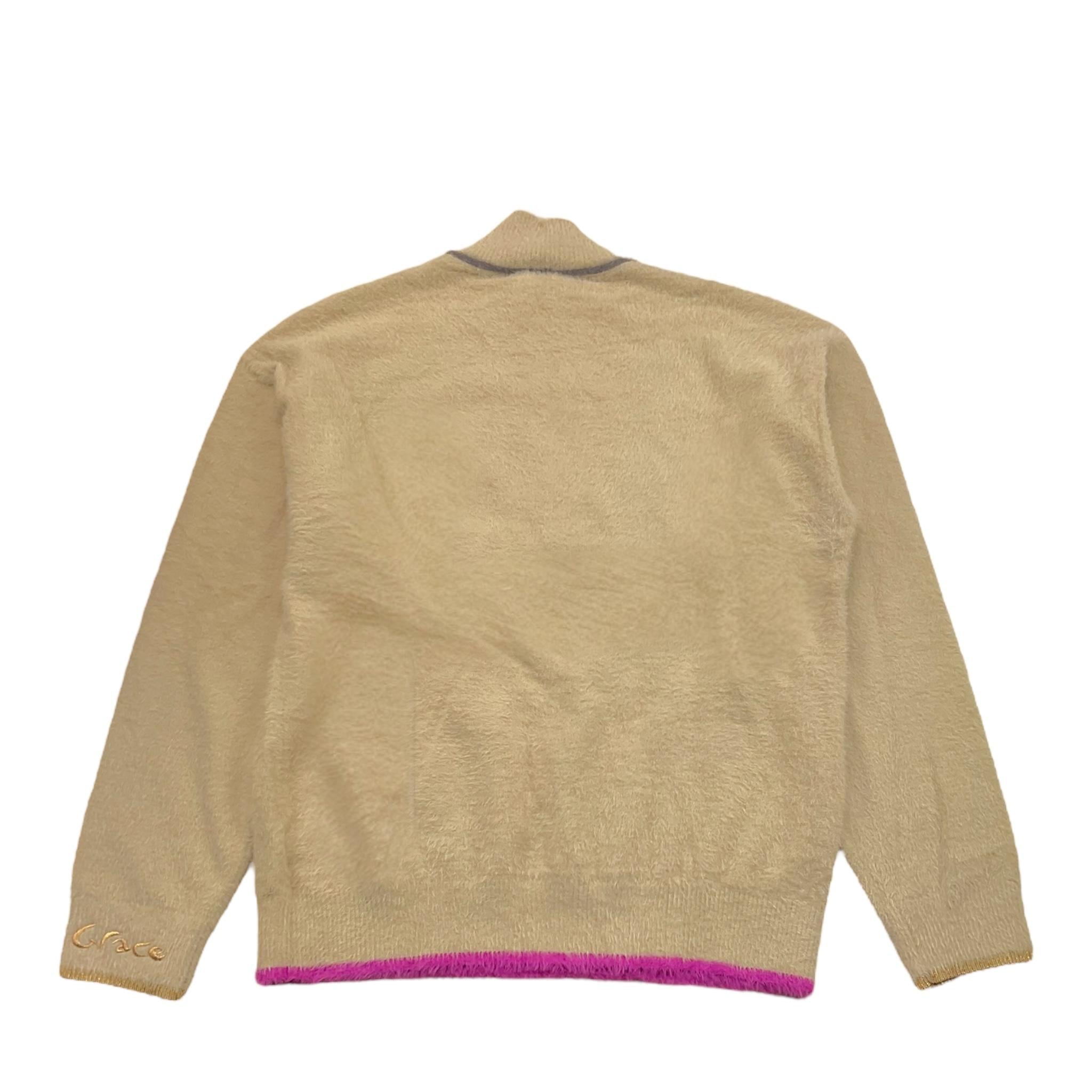 MANILA GRACE maglia tinta unita collo alto Beige per Bambina MG2413 BEIGE MANILA GRACE 