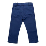 J.O. MILANO pantalone tinta unita con girovita regolabile Blu per Neonato PAN1371 BLU J.O. MILANO 