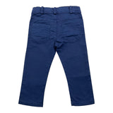 J.O. MILANO pantalone tinta unita con girovita regolabile Blu per Neonato PAN1371 BLU J.O. MILANO 
