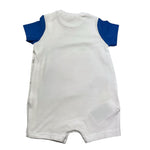 Mayoral Pagliaccetto Mezza Manica Tinta Unita con Maniche In Contrasto per Neonato PLGT BIANCO MAYORAL 