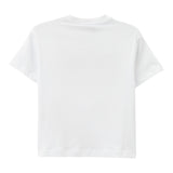 Iceberg T-Shirt Girocollo Tinta Unita con Stampa per Bambina TSICE5164J BIANCO ICEBERG 