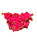 F**K Costume Modello Slip Tinta Unita con Profili In Contrasto per Neonata FJ25B4A20BBFF ROSA FLUO F**K 