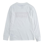 LEVI'S shirt girocollo tinta unita con stampa logo Bianco per Bambino 9E8646X BIANCO LEVI'S 
