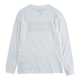 LEVI'S shirt girocollo tinta unita con stampa logo Bianco per Bambino 9E8646X BIANCO LEVI'S 