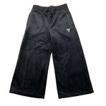GUESS pantalone in ciniglia modello palazzo tinta unita Nero per Bambina J4RQ16KBXI2 NERO GUESS 