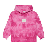 Maison Margiela – Einfarbiger Hoodie mit fuchsiafarbenem Farbverlaufsmuster für Mädchen