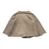Pype Strickjacke Einfarbig Mit Knöpfen Braun Für Baby Mädchen