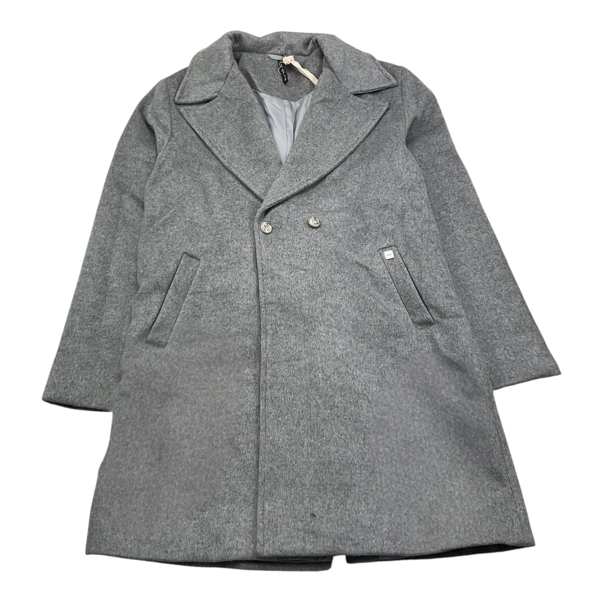 MANILA GRACE cappotto tinta unita doppiopetto Grigio per Bambina MFJF24C150 GRIGIO MANILA GRACE 