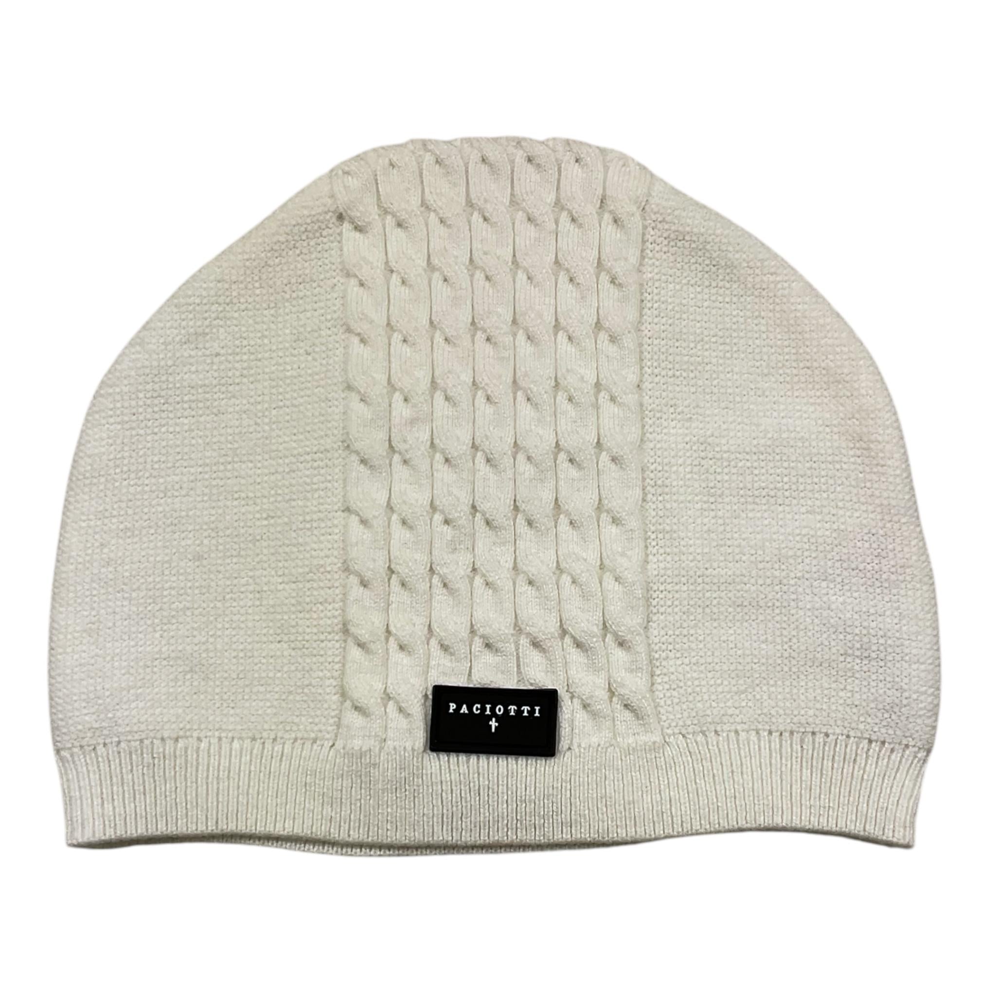 CESARE PACIOTTI cappello tinta unita con stampa logo Panna per Bambino CAP5352J PANNA CESARE PACIOTTI 