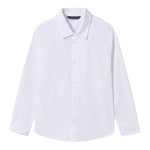 NUKUTAVAKE camicia tinta unita manica lunga Bianco per Bambino 874 BIANCO NUKUTAVAKE 