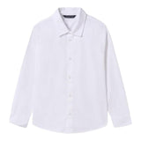 NUKUTAVAKE camicia tinta unita manica lunga Bianco per Bambino 874 BIANCO NUKUTAVAKE 