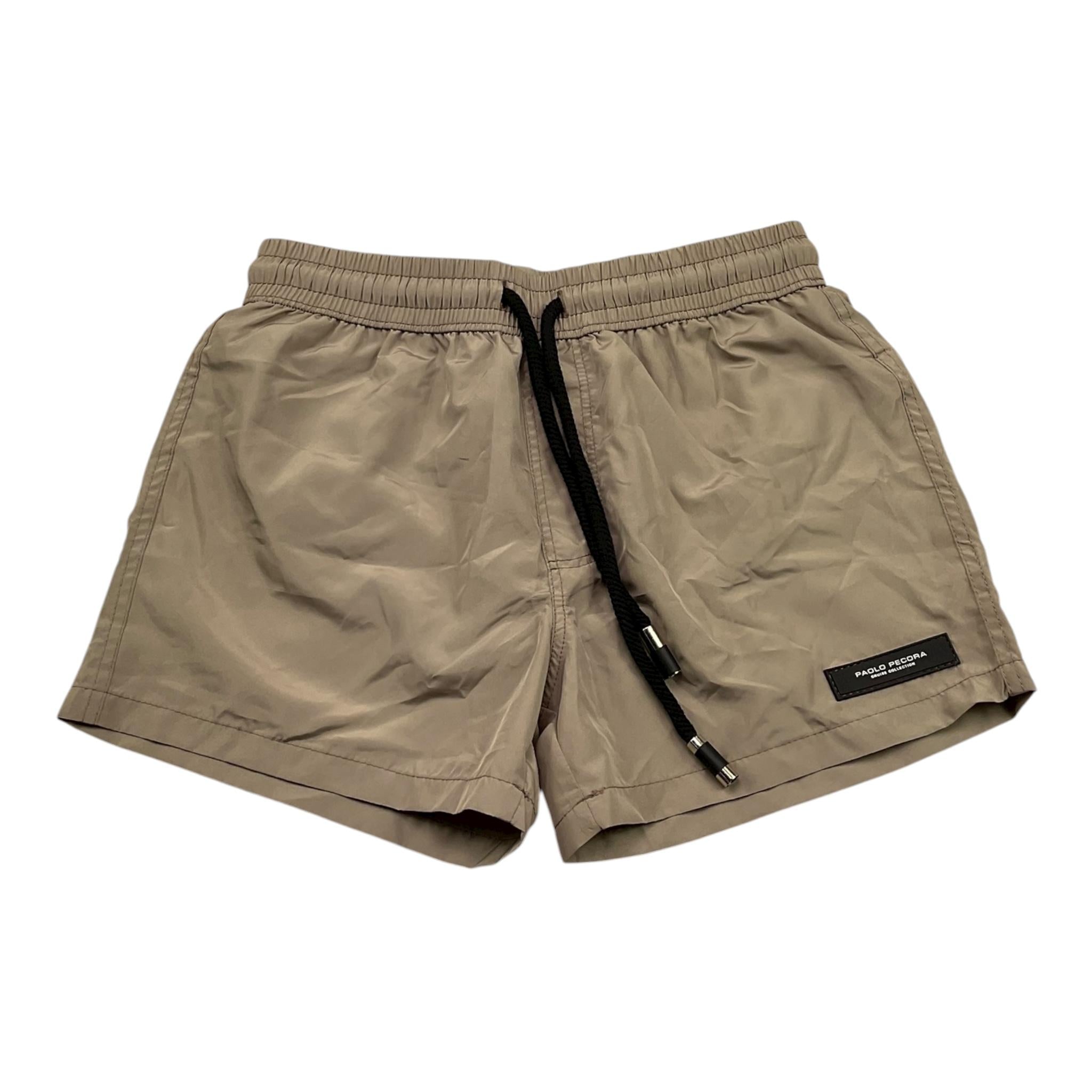 Paolo Pecora Costume Modello Boxer Tinta Unita  per Bambino PP2004 FANGO PAOLO PECORA 