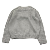TO be too maglia tinta unita con applicazioni Grigio per Bambina TFBF24M637 GRIGIO TO be too 
