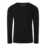 JOHN RICHMOND shirt girocollo tinta unita con applicazioni Nero per Bambina RBA24085TS NERO JOHN RICHMOND 