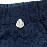 Alice Pi Short Tinta Unita con Ricami per Bambina 2411 BLU ALICE PI 