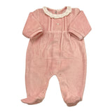 MAYORAL set tutine manica lunga tinta unita in ciniglia Rosa per Neonata 2776 ROSA MAYORAL 