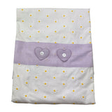 I Delfi Coperta Bicolore con Applicazioni per Neonata 25P5065 BIANCO I DELFI 