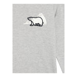 IL GUFO shirt girocollo tinta unita con stampa Grigio per Neonato A24TA350MF002 GRIGIO IL GUFO 