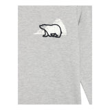 IL GUFO shirt girocollo tinta unita con stampa Grigio per Neonato A24TA350MF002 GRIGIO IL GUFO 