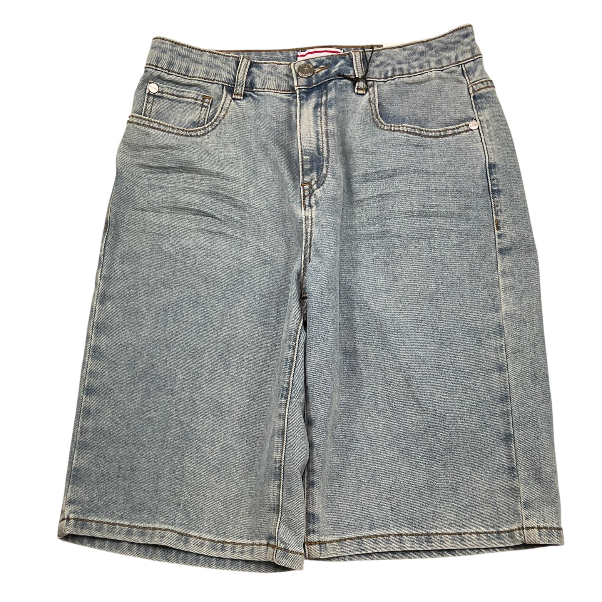 Cesare Paciotti Bermuda In Denim Tinta Unita per Bambino BFP5161B AZZURRO CESARE PACIOTTI 