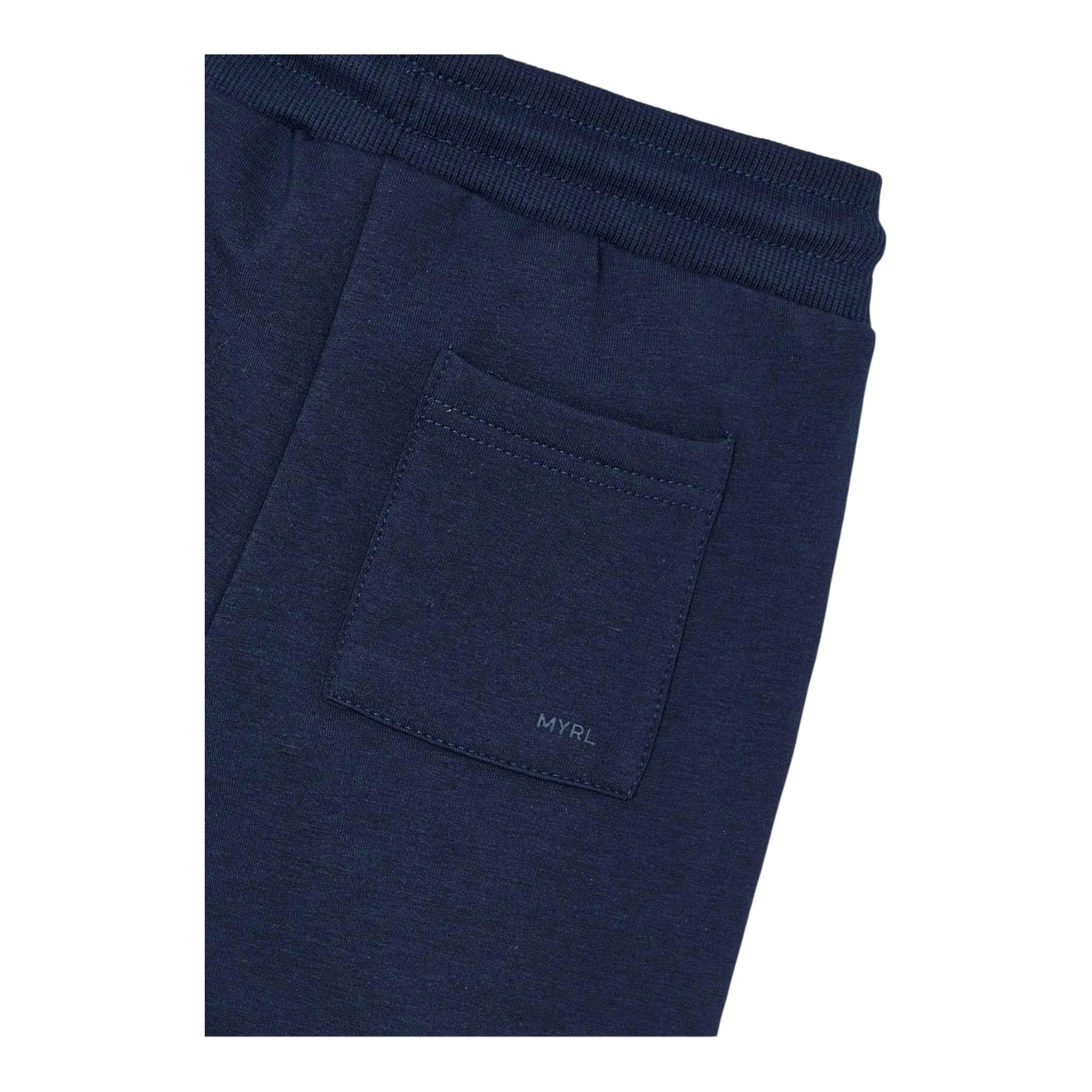MAYORAL pantalone tuta tinta unita con elastico in vita Blu per Bambino 725 BLU MAYORAL 