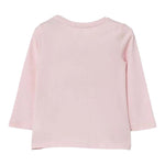 GUESS shirt girocollo tinta unita con stampa Rosa per Neonata A4YI01K6YW4X ROSA GUESS 