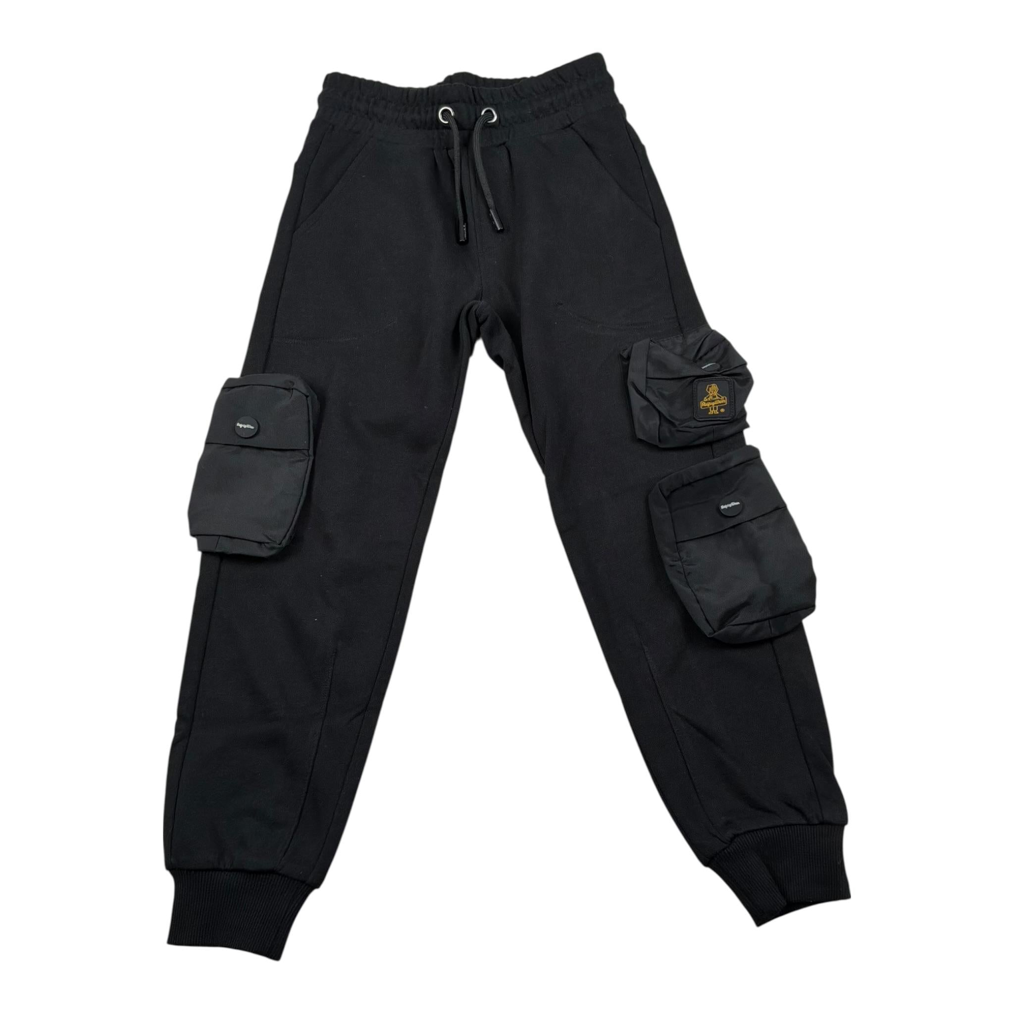Refrigiwear Pantalone Tuta Tinta Unita per Bambino RW408 NERO REFRIGIWEAR 