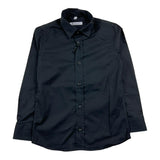Shako' Langarmshirt Einfarbig Mikromuster Schwarz Für Neugeborene