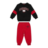 ICEBERG completo 2pz bicolore felpa-pantalone Rosso/nero per Neonato CFICE5304NB ROSSO/NERO ICEBERG 
