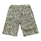 Zhoe &amp; Tobiah Einfarbige Bermudashorts mit weißem Muster für Jungen