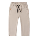 Sarabanda Pantalone tinta unita con Elastico In Vita Beige per Bambino 0B031J BEIGE SARABANDA 