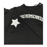 John Richmond Completo 2 Pezzi Felpa-Pantalone Tinta Unita per Neonato RIP26136CF NERO JOHN RICHMOND 
