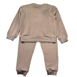 Just Cavalli Completo 2 Pezzi Felpa-Pantalone Tinta Unita per Bambino JBP26022CF BEIGE JUST CAVALLI 